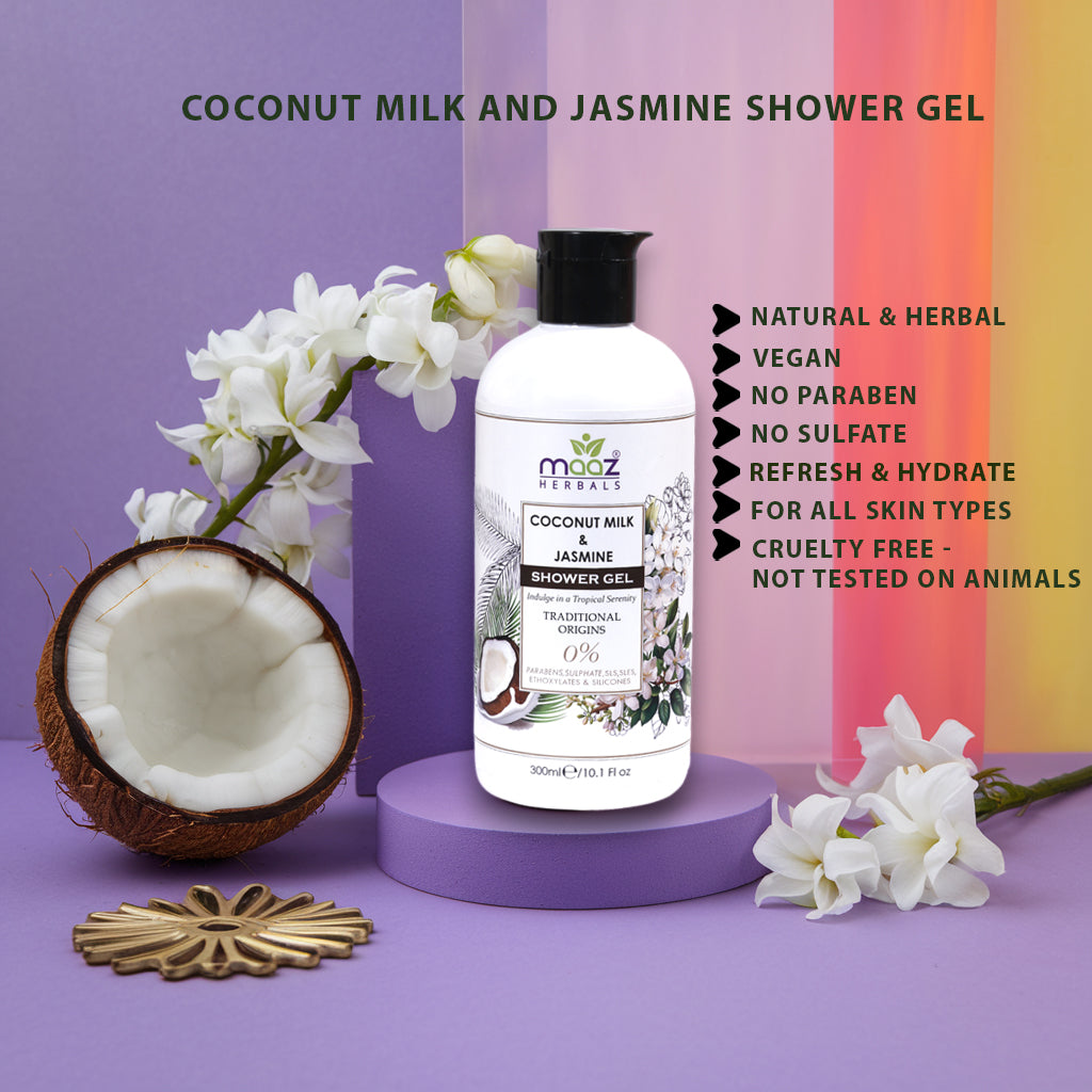 Coconut Milk and Jasmine Body Wash