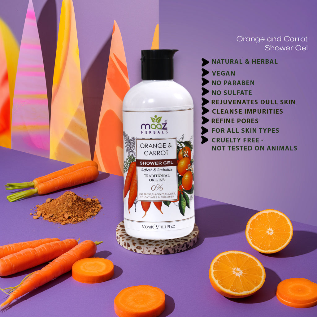 Orange and Carrot Body Wash