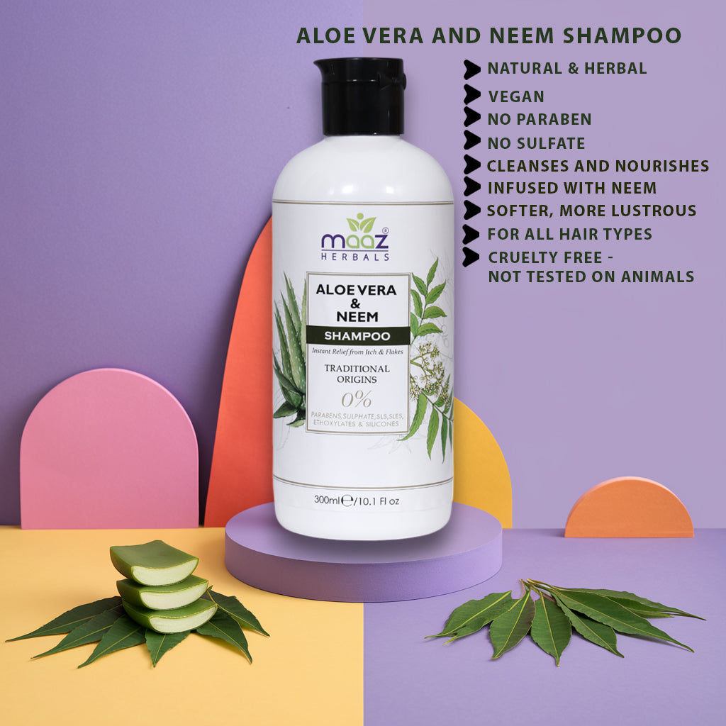 Aloe Vera and Neem Shampo