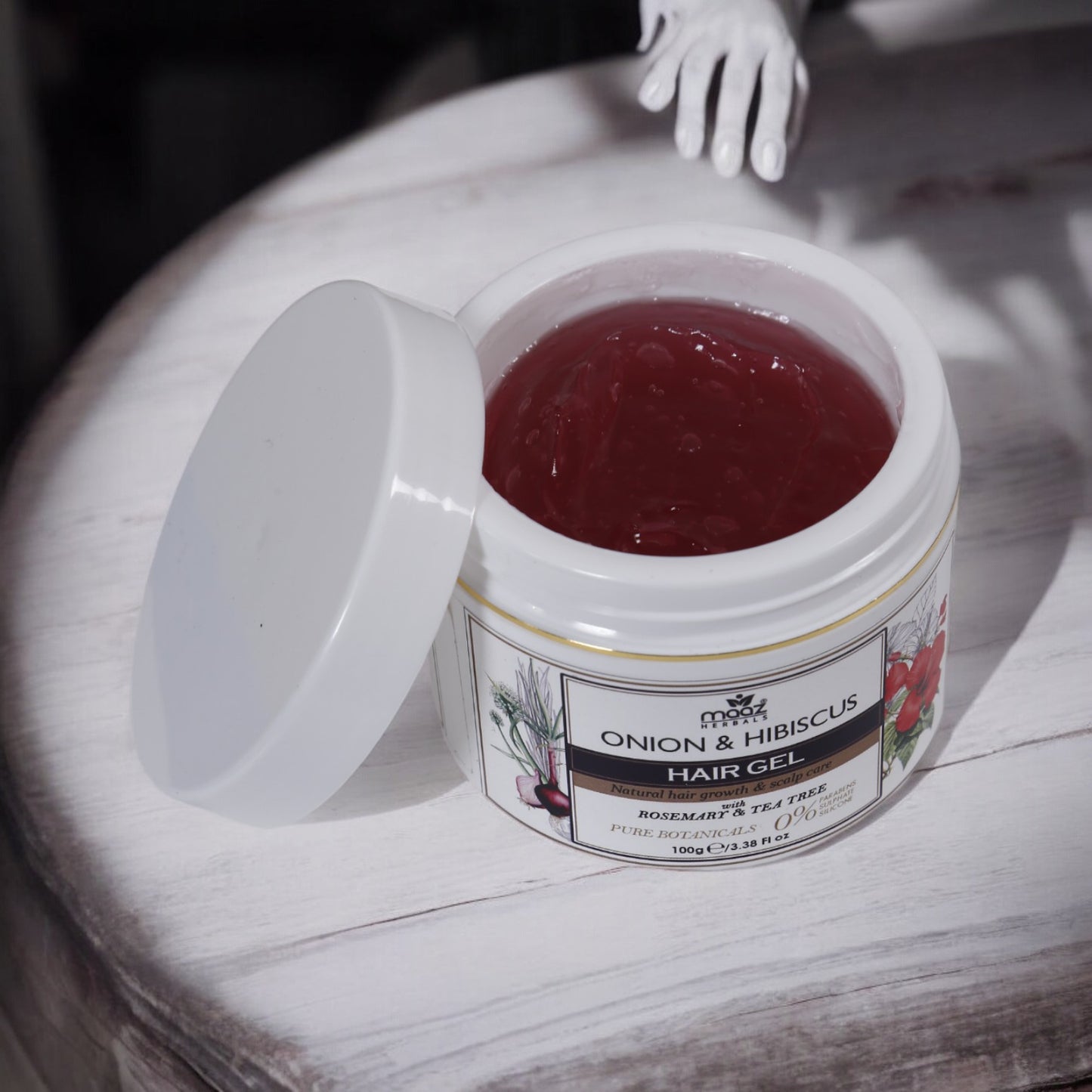 Onion and Hibiscus Hair Gel